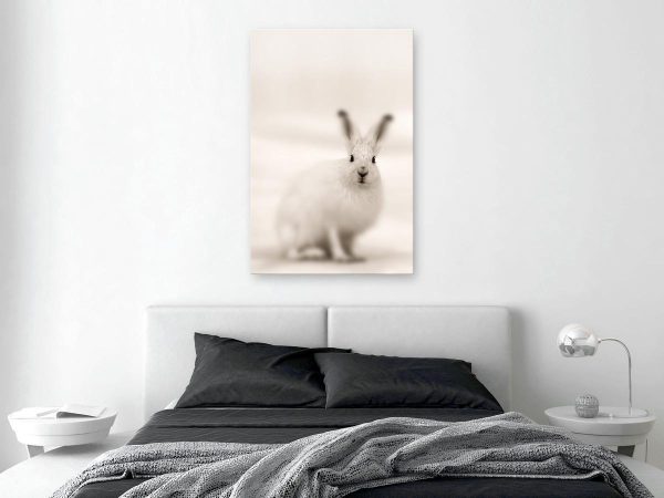 Canvas Print - Fearful Look (1 Part) Vertical