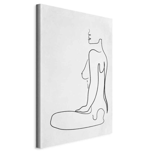 Canvas Print - Female Form (1 Part) Vertical