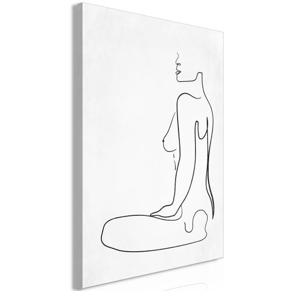 Canvas Print - Female Form (1 Part) Vertical