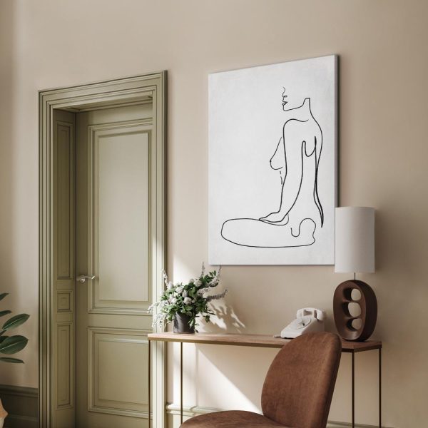 Canvas Print - Female Form (1 Part) Vertical