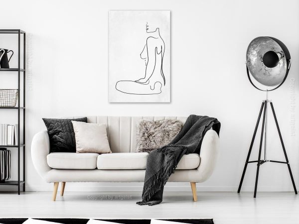Canvas Print - Female Form (1 Part) Vertical
