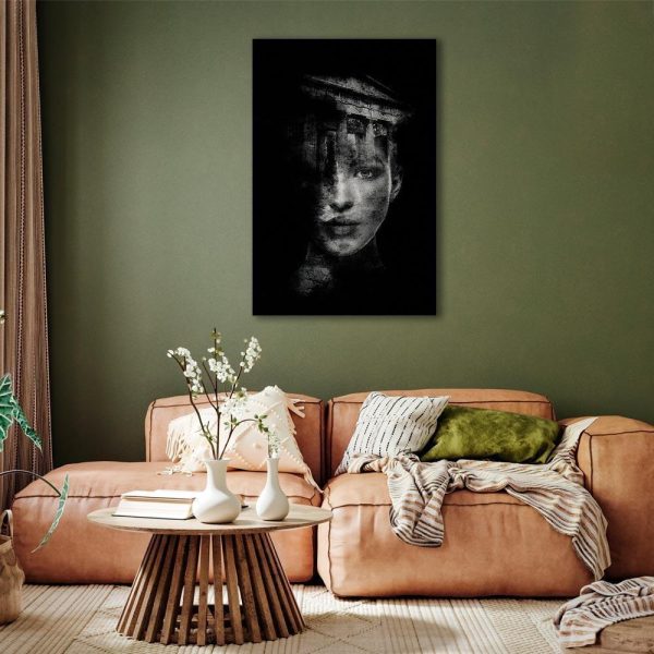 Canvas Print - Feminine Architecture (1 Part) Vertical - Image 3