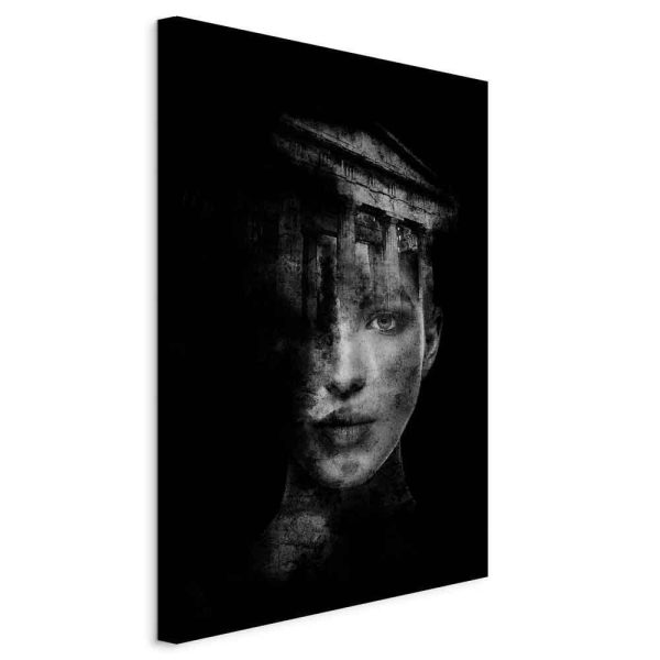 Canvas Print - Feminine Architecture (1 Part) Vertical