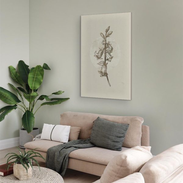 Canvas Print - Field Pattern (1 Part) Vertical