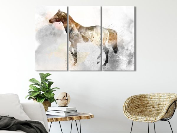 Canvas Print - Fiery Steed (3 Parts) - Image 2