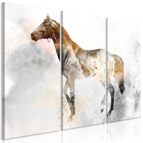 Canvas Print - Fiery Steed (3 Parts)