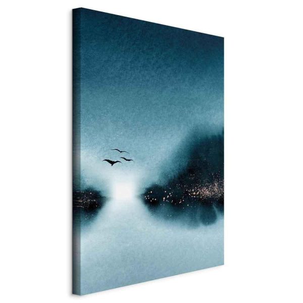 Canvas Print - Flight at Dawn (1 Part) Vertical