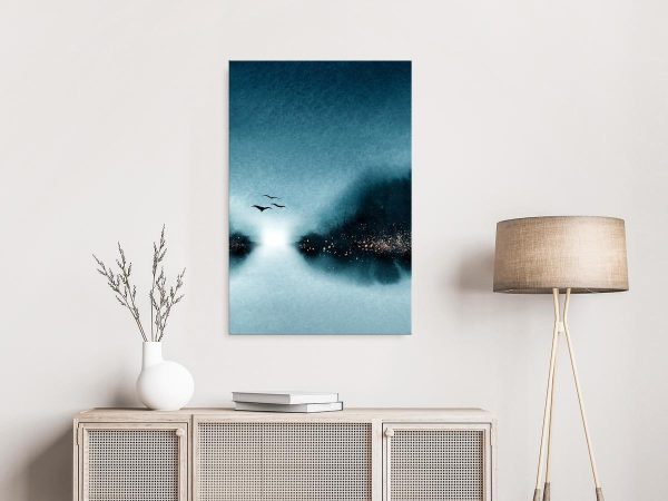 Canvas Print - Flight at Dawn (1 Part) Vertical