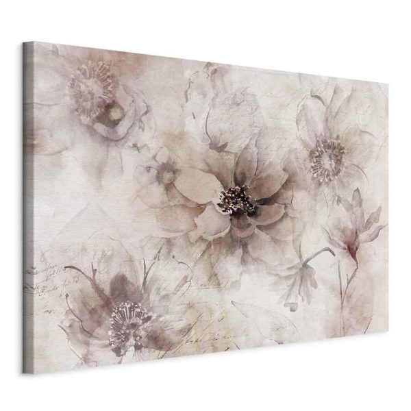 Canvas Print - Flolar Poem (1 Part) Wide