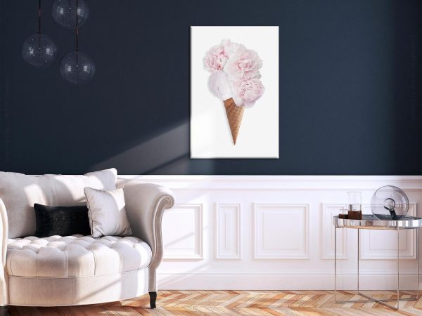 Canvas Print - Flower Flavor (1 Part) Vertical - Image 4