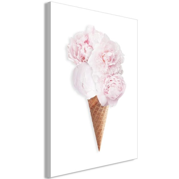 Canvas Print - Flower Flavor (1 Part) Vertical - Image 2