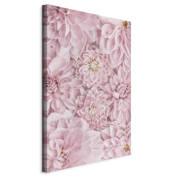 Canvas Print - Flowers in the Morning (1 Part) Vertical
