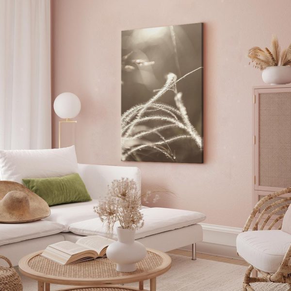 Canvas Print - Fluffy Grass (1 Part) Vertical