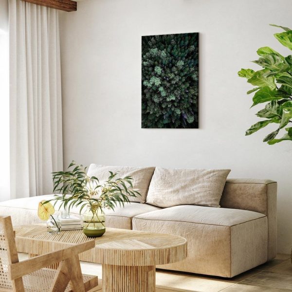 Canvas Print - Flying Over Forest (1 Part) Vertical - Image 3