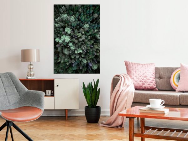 Canvas Print - Flying Over Forest (1 Part) Vertical - Image 4