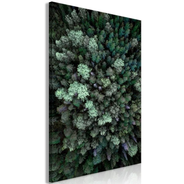 Canvas Print - Flying Over Forest (1 Part) Vertical - Image 2