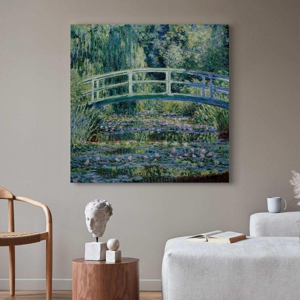 Canvas Print - Footbridge in Giverny
