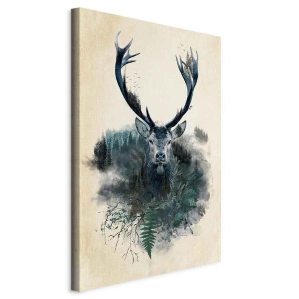 Canvas Print - Forest Ghost (1 Part) Vertical