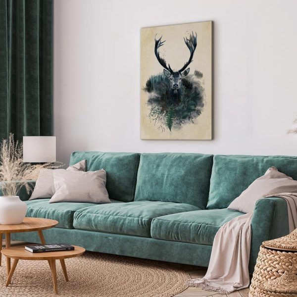 Canvas Print - Forest Ghost (1 Part) Vertical