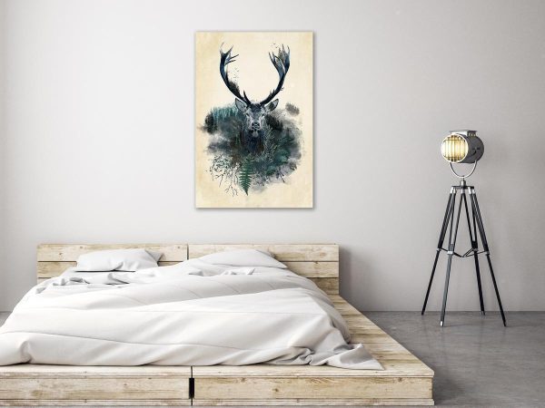 Canvas Print - Forest Ghost (1 Part) Vertical