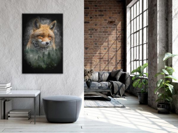 Canvas Print - Forest Life (1 Part) Vertical - Image 2