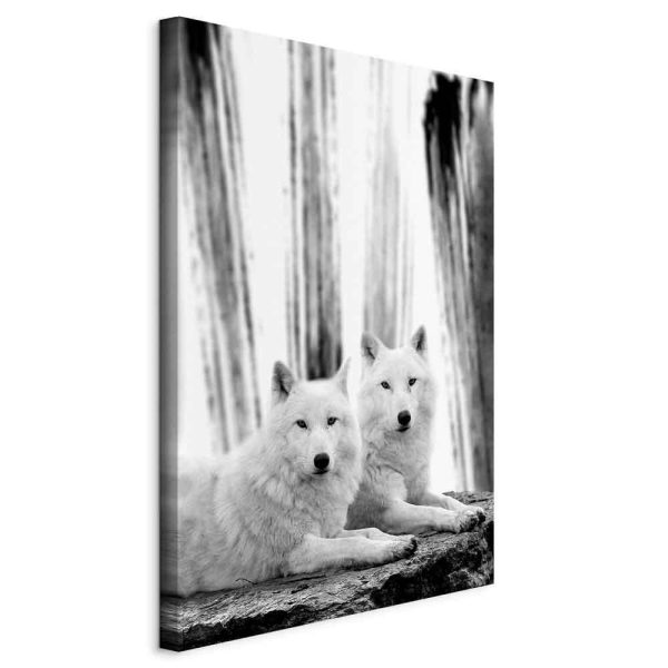 Canvas Print - Forest Love (1 Part) Vertical