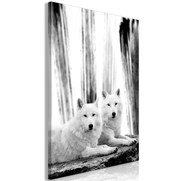 Canvas Print - Forest Love (1 Part) Vertical