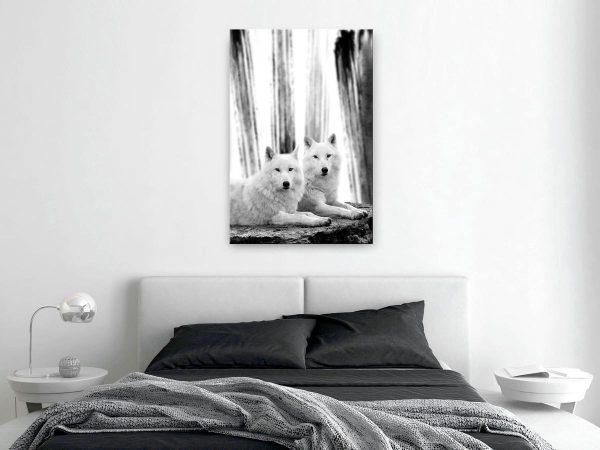 Canvas Print - Forest Love (1 Part) Vertical