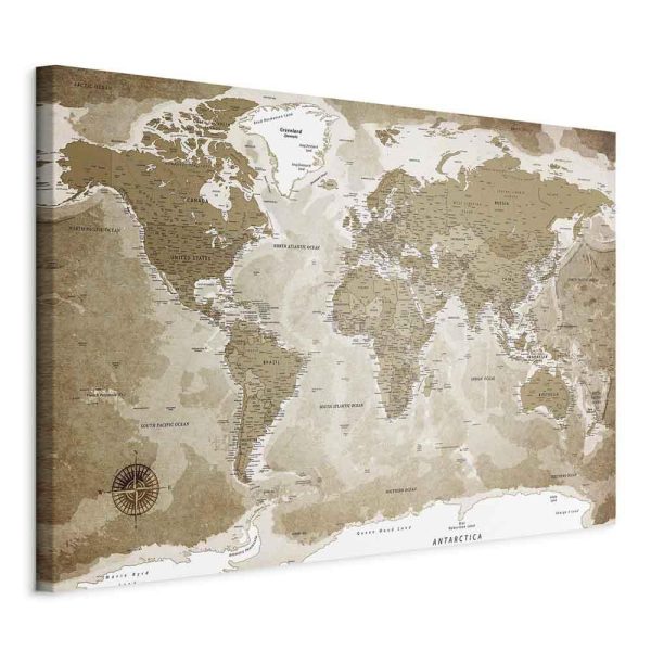 Canvas Print - Forgotten World (1 Part) Wide