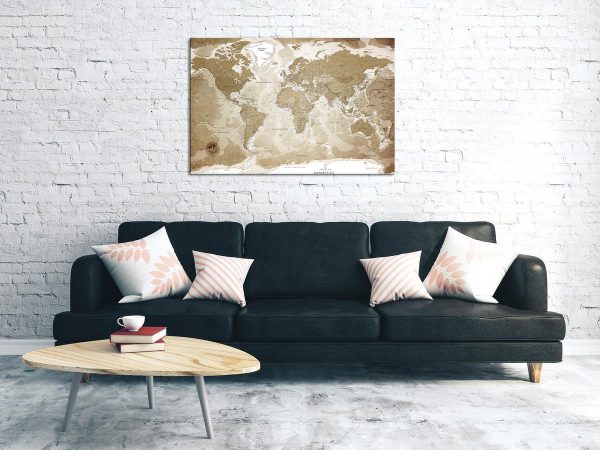 Canvas Print - Forgotten World (1 Part) Wide
