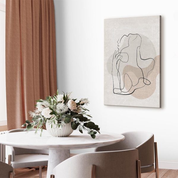 Canvas Print - French Chic (1 Part) Vertical - Image 3