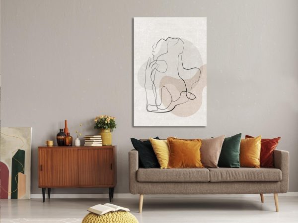 Canvas Print - French Chic (1 Part) Vertical - Image 4