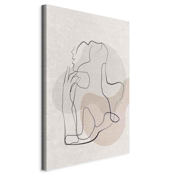 Canvas Print - French Chic (1 Part) Vertical
