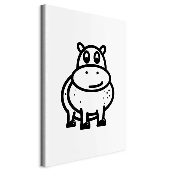 Canvas Print - Friendly Hippie (1 Part) Vertical