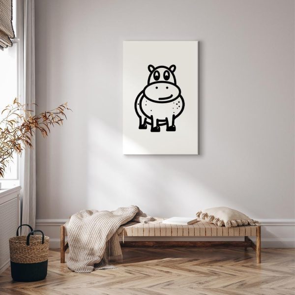 Canvas Print - Friendly Hippie (1 Part) Vertical