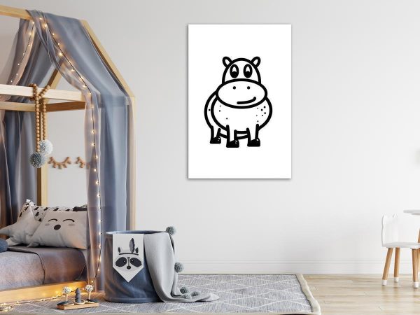 Canvas Print - Friendly Hippie (1 Part) Vertical