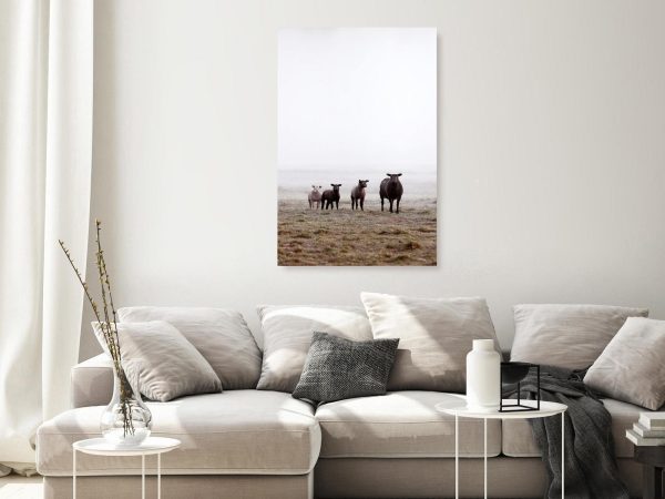 Canvas Print - Friends in the Morning (1 Part) Vertical - Image 2