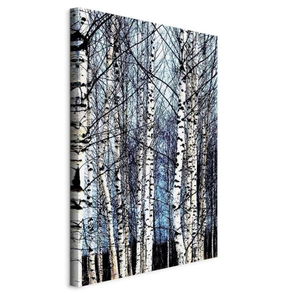 Canvas Print - Frosty January (1 Part) Vertical