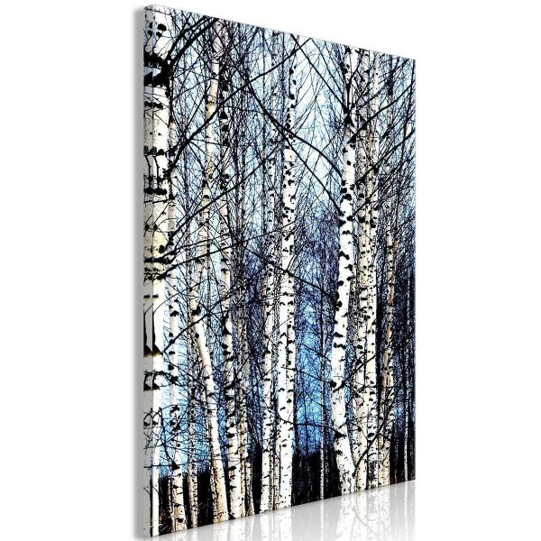Canvas Print - Frosty January (1 Part) Vertical