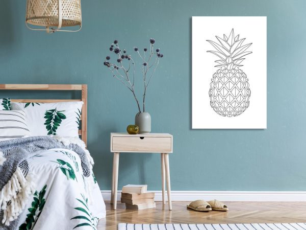 Canvas Print - Fruity Sketch (1 Part) Vertical - Image 2