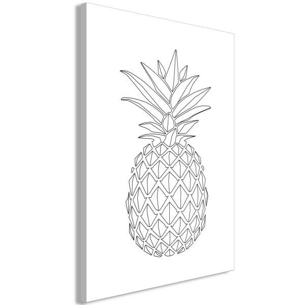 Canvas Print - Fruity Sketch (1 Part) Vertical