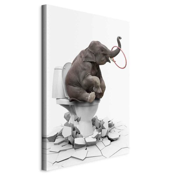 Canvas Print - Fun All Over (1 Part) Vertical