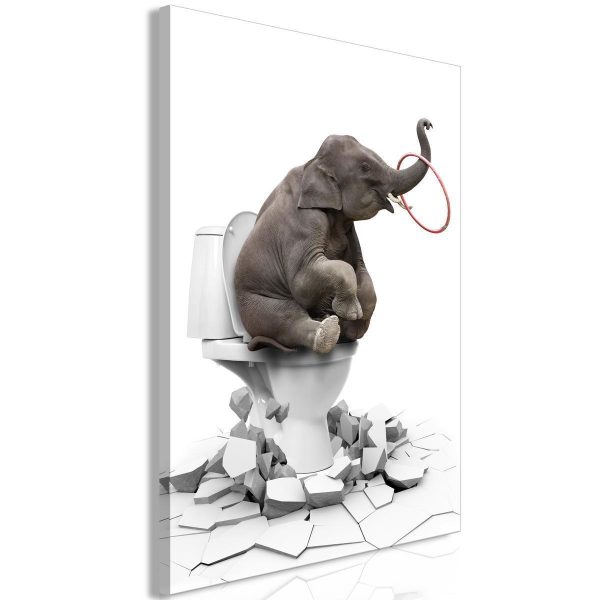 Canvas Print - Fun All Over (1 Part) Vertical