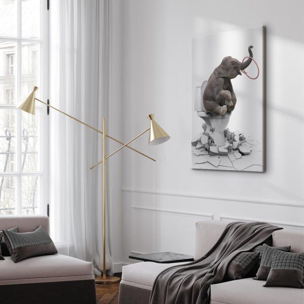 Canvas Print - Fun All Over (1 Part) Vertical