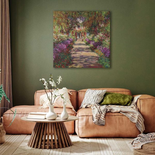 Canvas Print - Garden Path in Giverny - Image 3