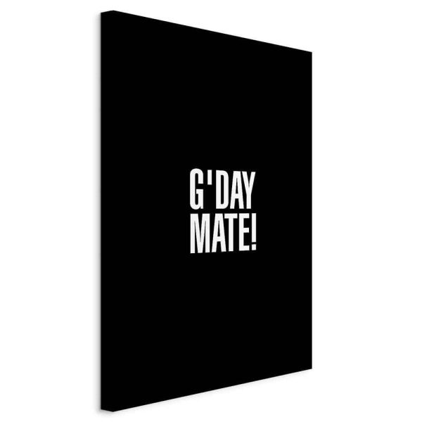 Canvas Print - G'day Mate (1 Part) Vertical