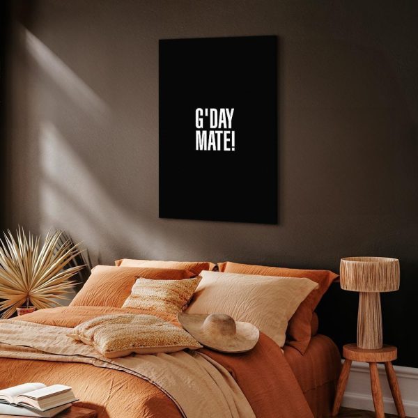 Canvas Print - G'day Mate (1 Part) Vertical