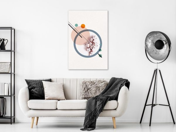 Canvas Print - Geometric Cotton (1 Part) Vertical - Image 2