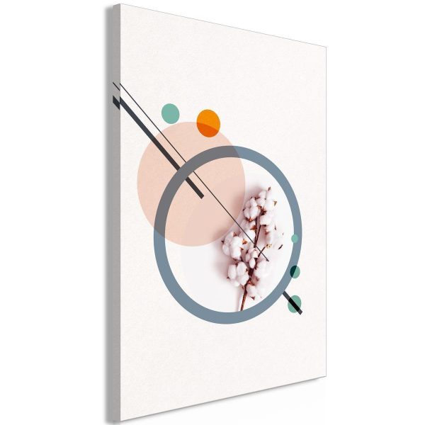 Canvas Print - Geometric Cotton (1 Part) Vertical