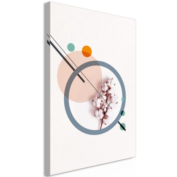 Canvas Print - Geometric Cotton (1 Part) Vertical